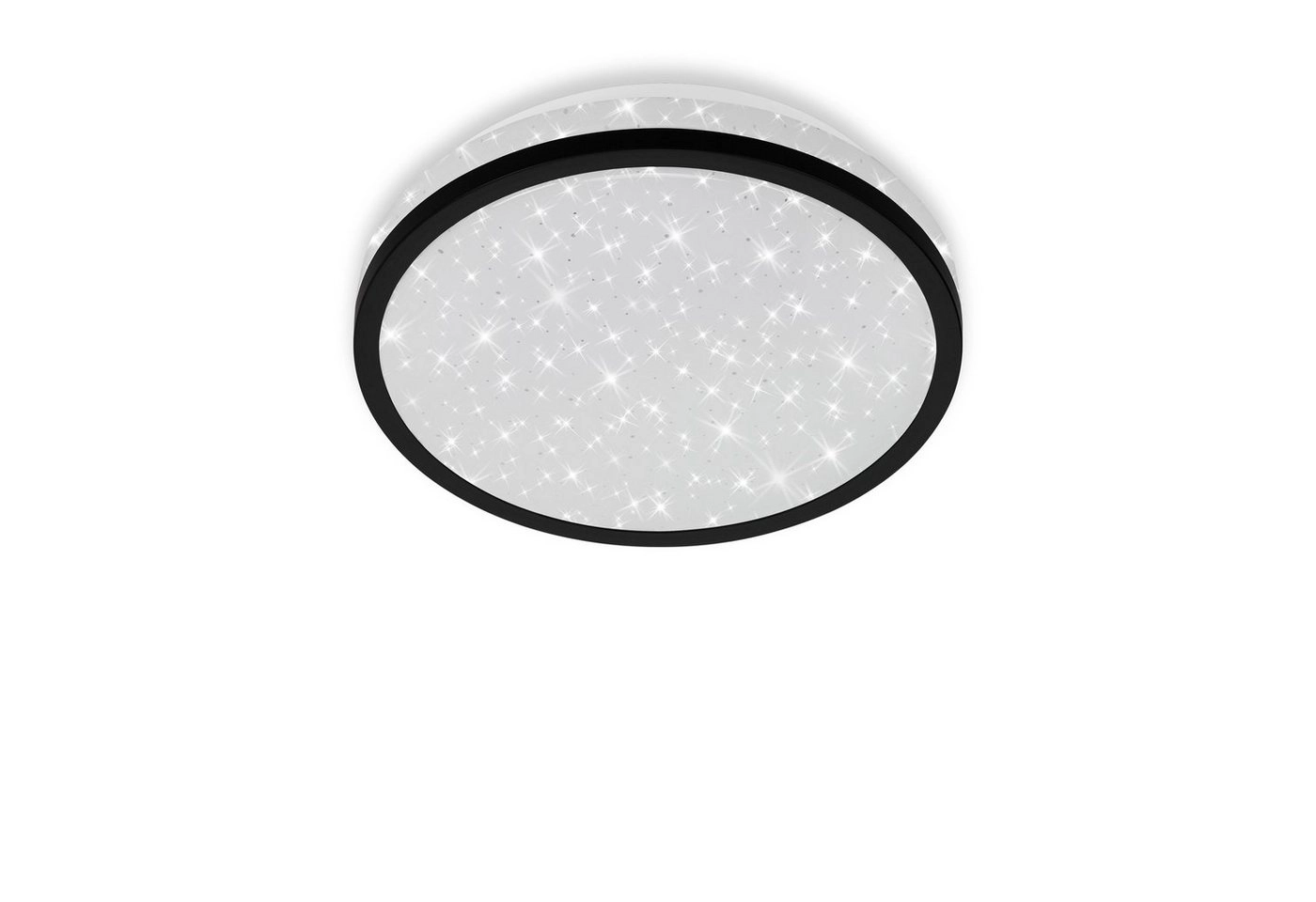 STERNENHIMMEL LED Deckenleuchte, Ø 21,7 cm, 10 W, Schwarz