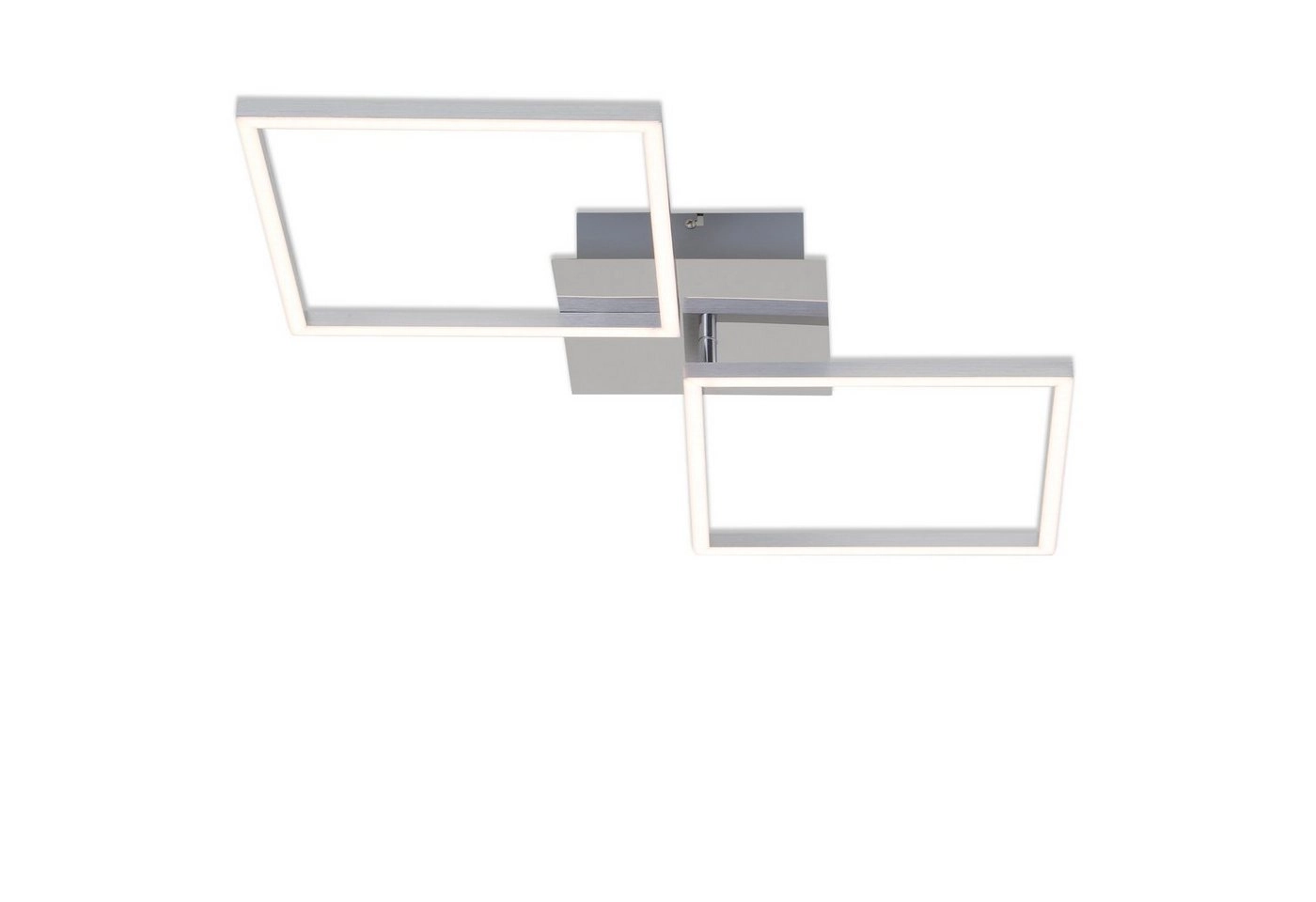 LED Deckenleuchte, 76,3 cm, 32 W, Alu-Chrom