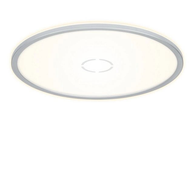 Slim LED Panel, Ø 42 cm, 3000 LUMEN, 22 WATT, Silber