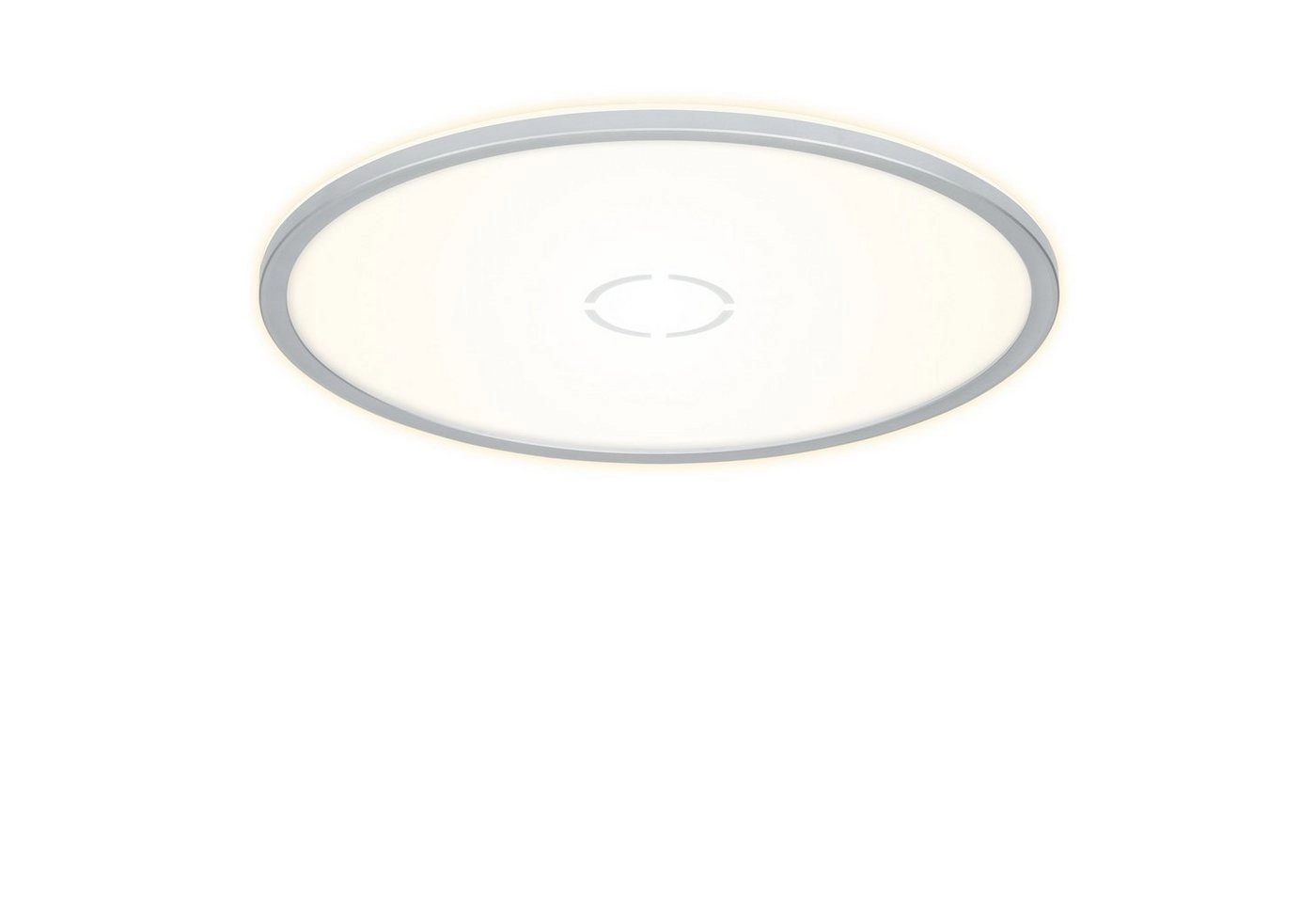 Slim LED Panel, Ø 42 cm, 3000 LUMEN, 22 WATT, Silber