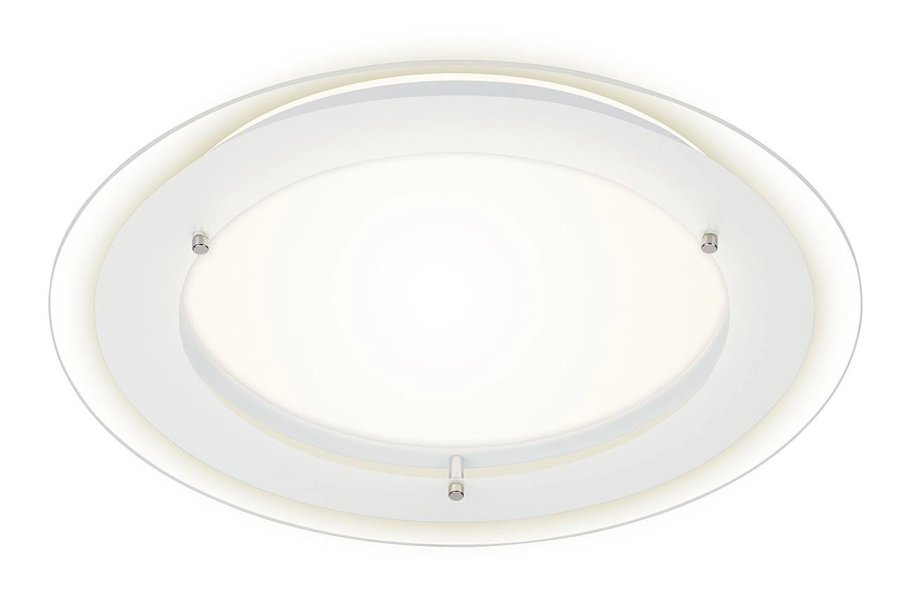 LED Deckenleuchte, Ø 40 cm, 18 W, Weiß