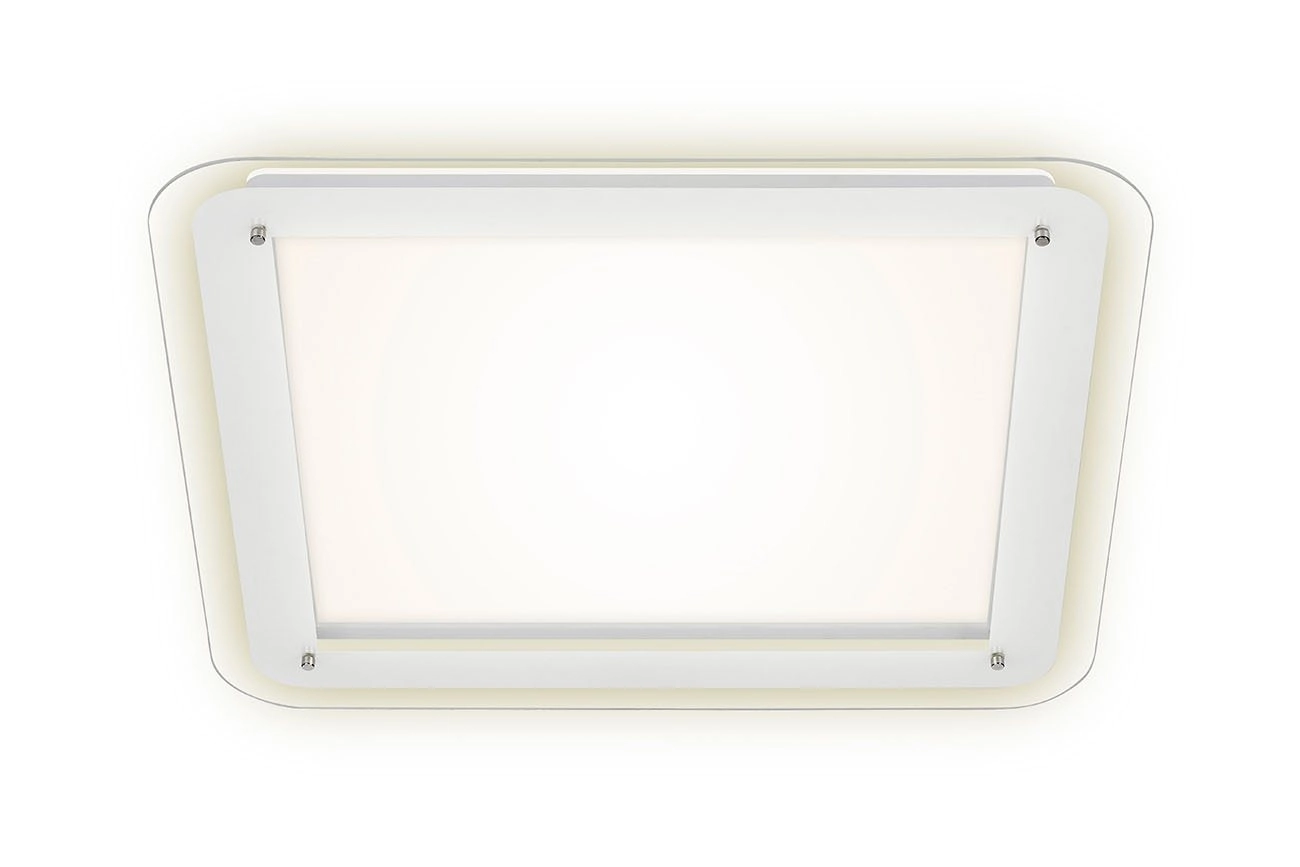 LED Deckenleuchte, 52 cm, 18 W, Weiß