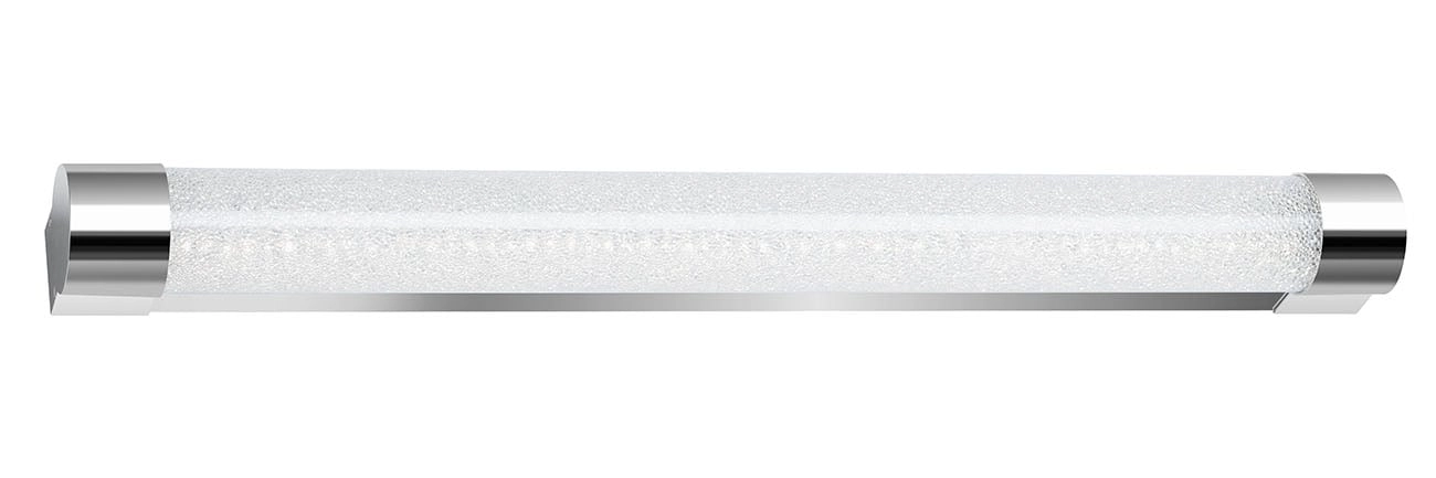 LED Wand- und Deckenleuchte, 59,2 cm, 12 W, Chrom