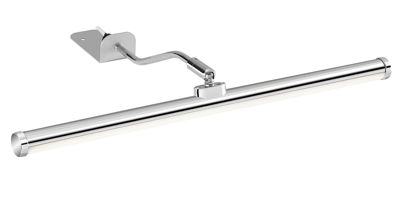 LED Spiegelleuchte, 40 cm, 5,5 W, Chrom
