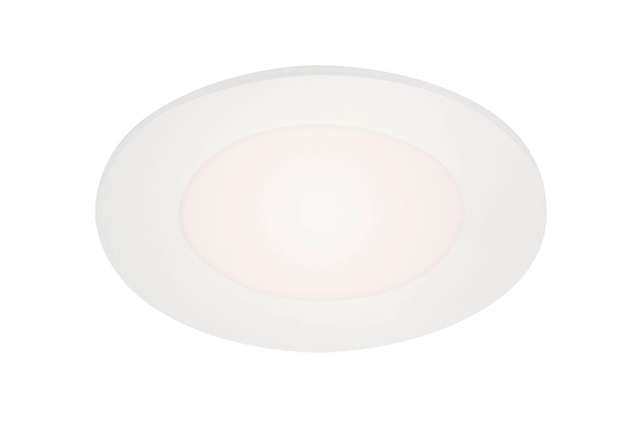 LED Einbauleuchte, Ø 8,6 cm, 3 W, Weiß