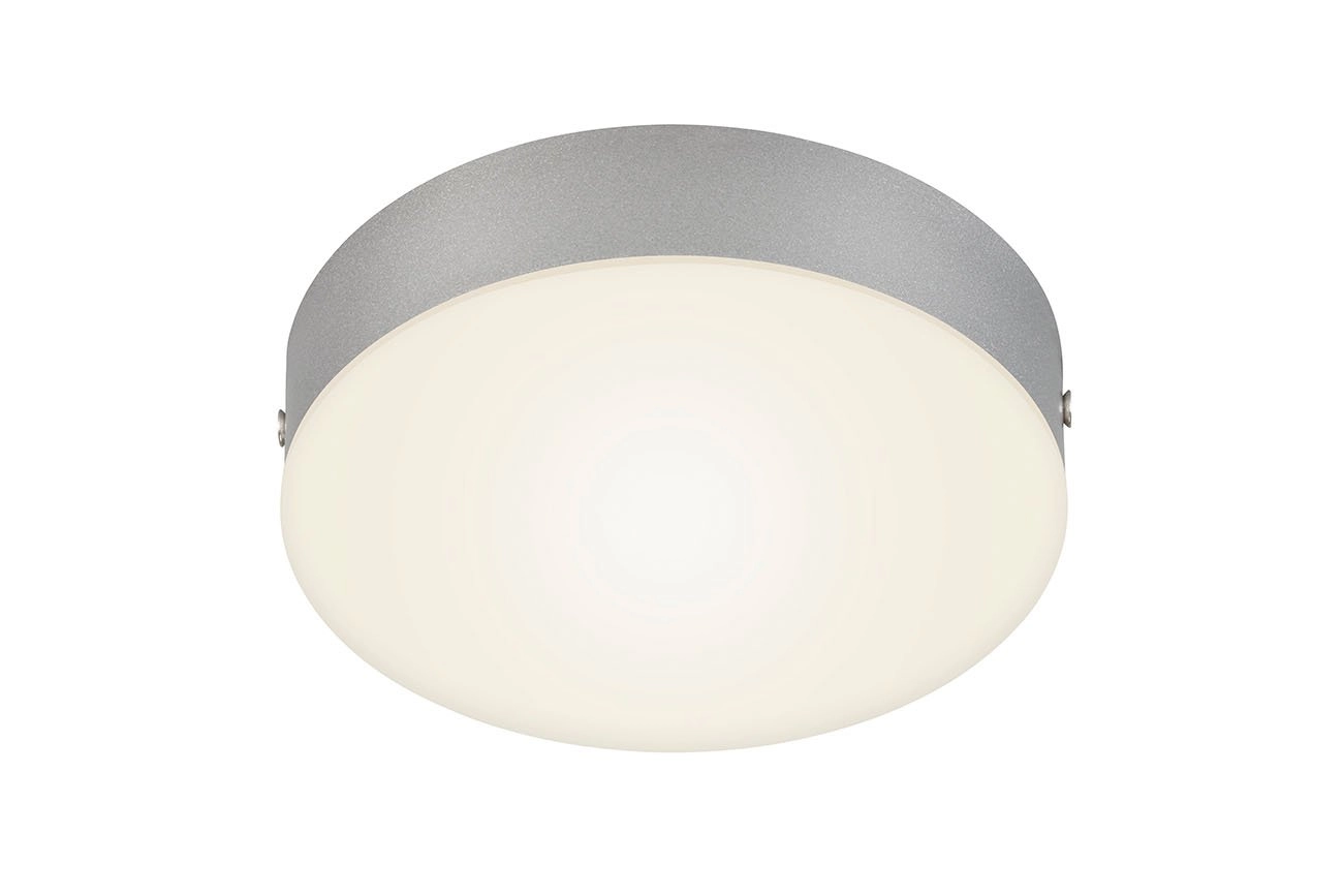 LED Deckenleuchte, Ø 15,7 cm, 11 W, Silber