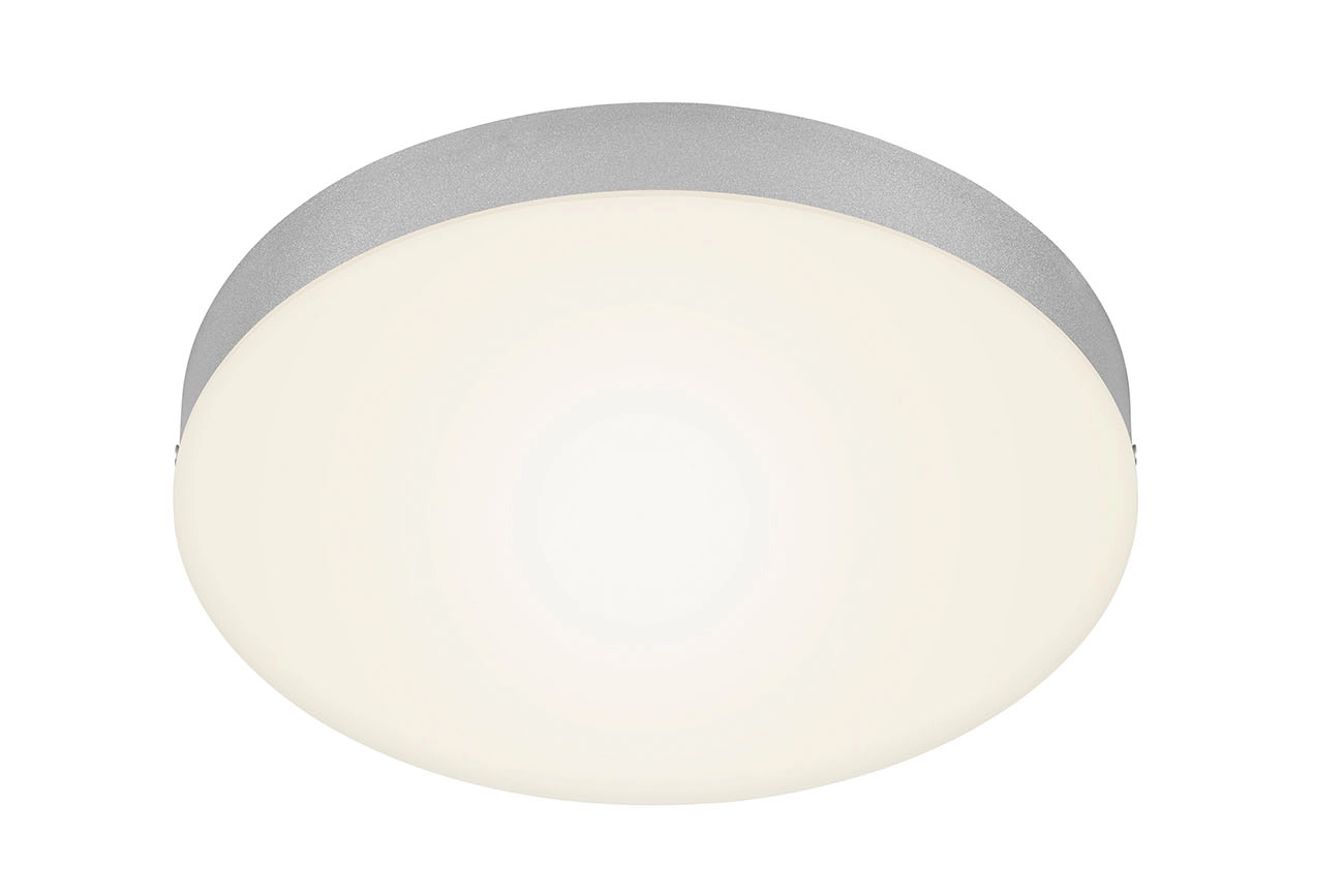 LED Deckenleuchte, Ø 27,8 cm, 21 W, Silber