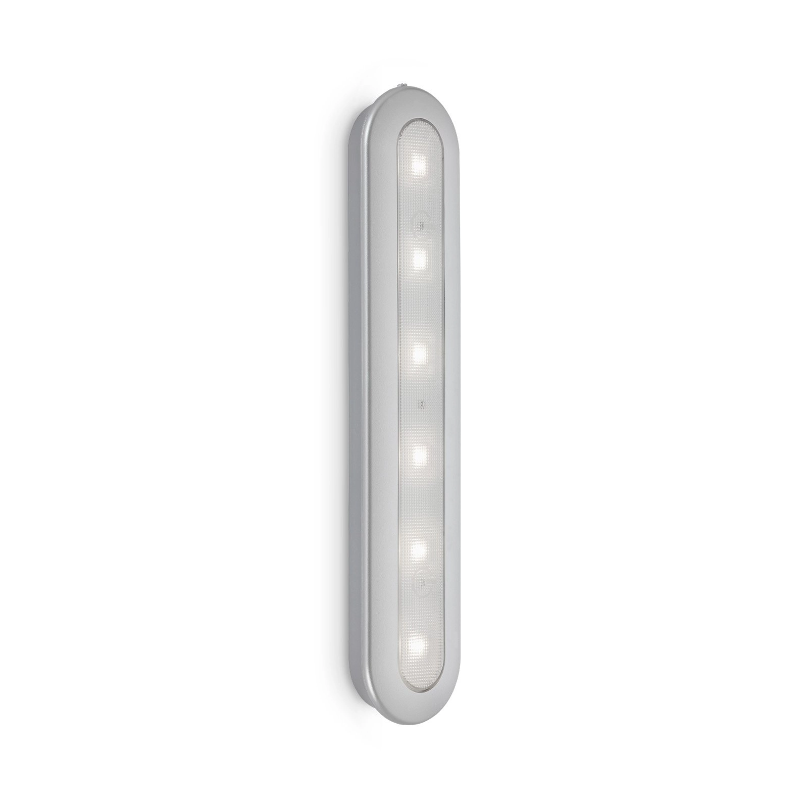 LED Push-Light, 30,5 cm, 1,5 W, Silber