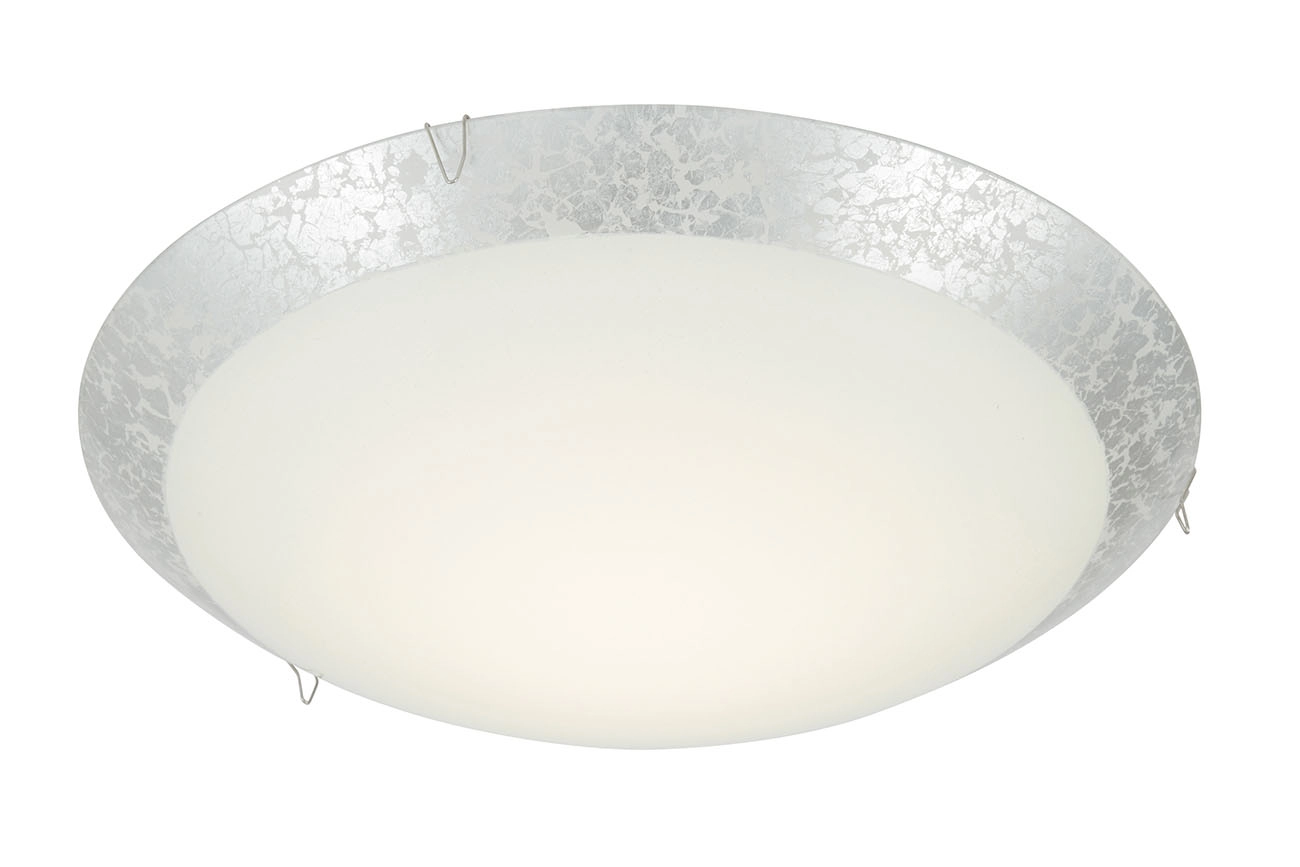 LED Deckenleuchte, Ø 30 cm, 8,4 W, Silber