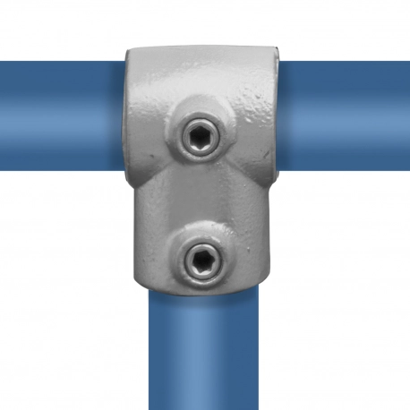 Rohrverbinder | T-stück - Kurz  - Typ 2A - 21,3 mm | Temperguss | KLEMP