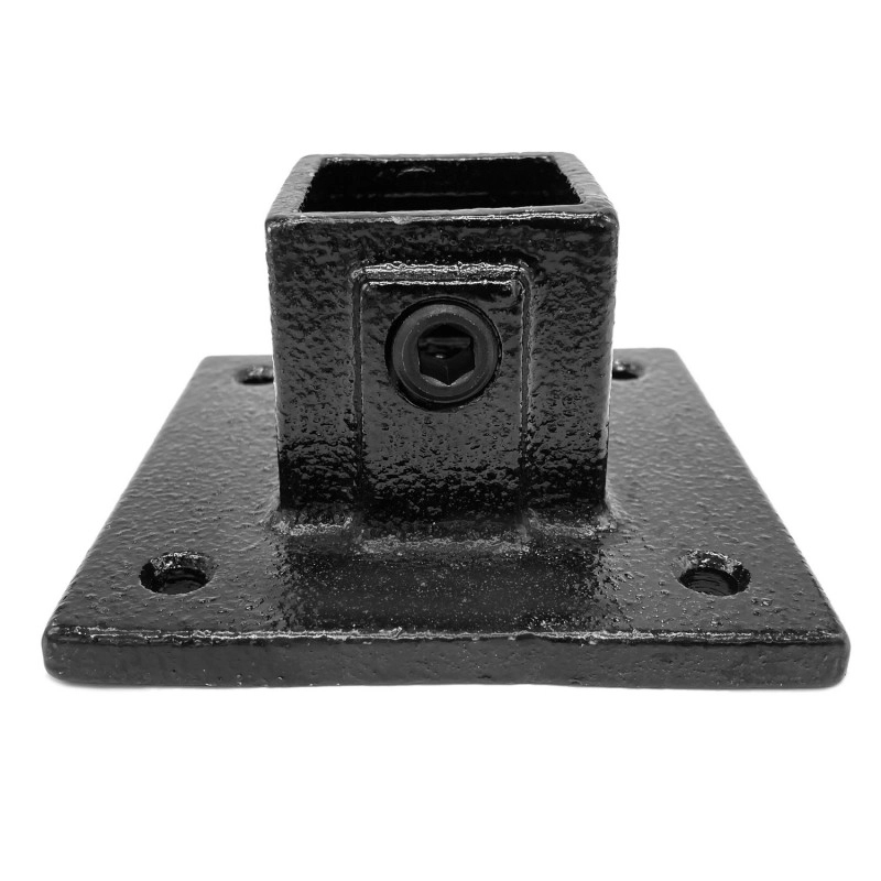 Rohrverbinder | Gelenkfuss - Typ 10S-40 - 40 mm (Schwarz) | Temperguss | KLEMP