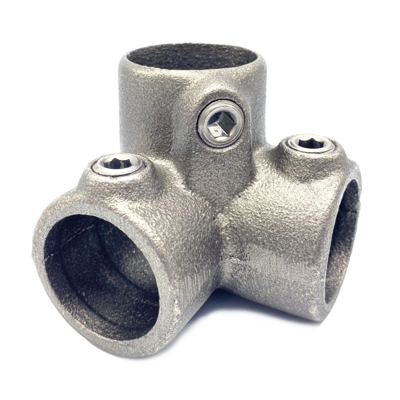 Rohrverbinder | Dreiweg Eckstück 90° - Typ 18C - 26,9 mm | | KLEMP