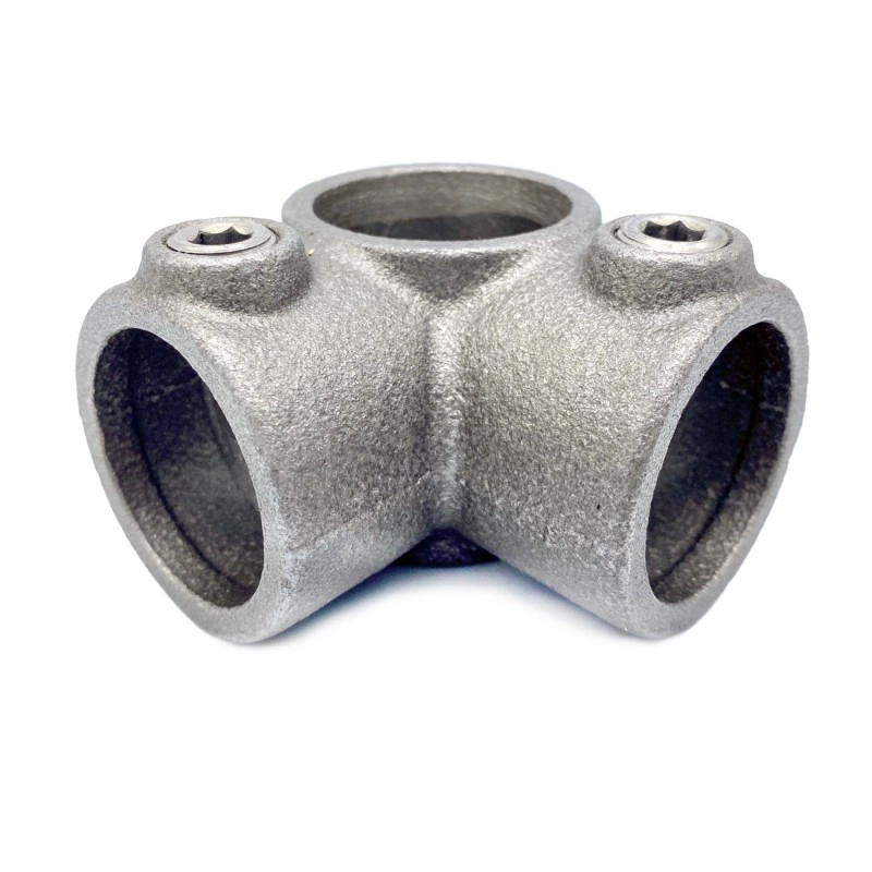 Rohrverbinder | Eckstück Durchgehend - Typ 20D - 42,4 mm | | KLEMP