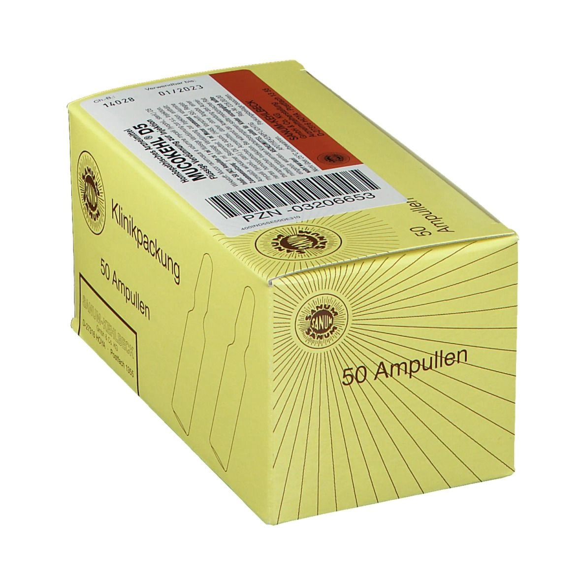 Mucokehl® D5 Ampullen