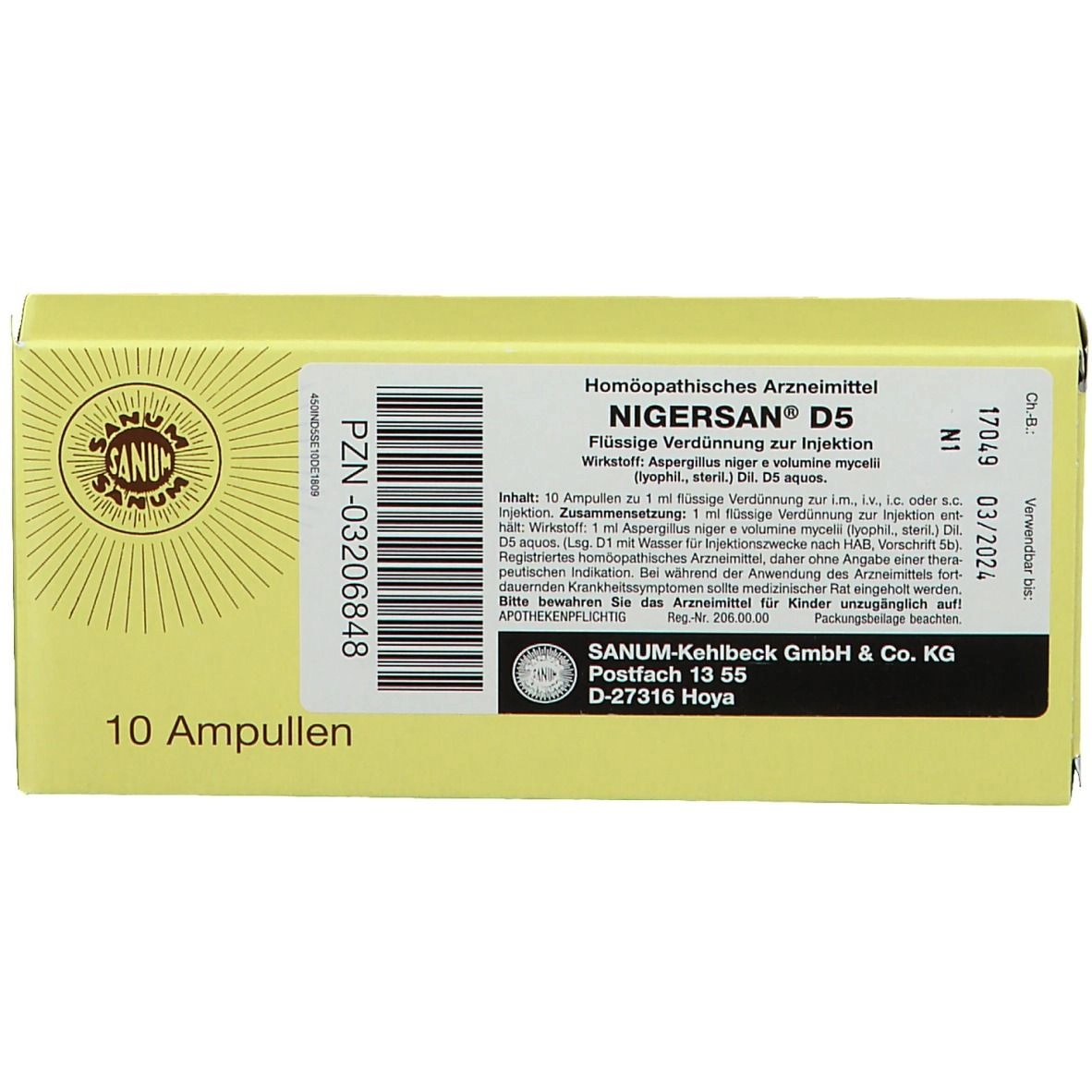 Nigersan® D5 Ampullen