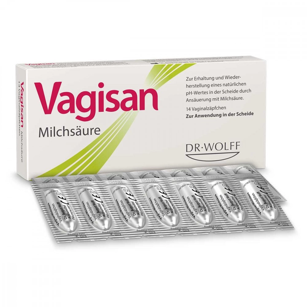 Vagisan Milchsäure Vaginalzäpfchen