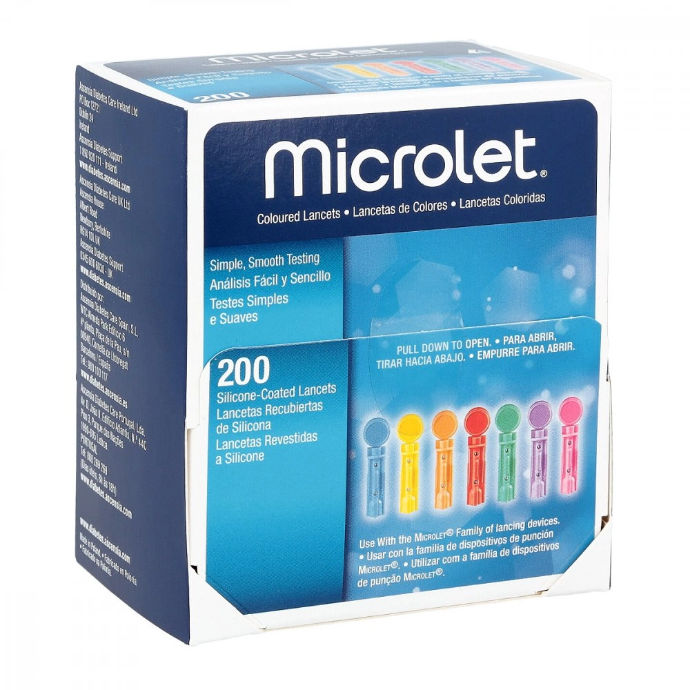 Microlet Lanzetten farbig