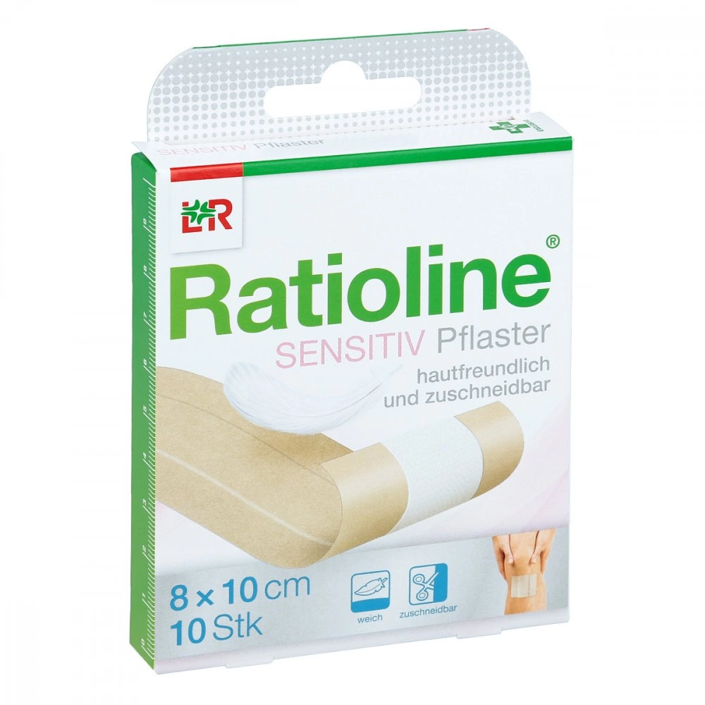 Ratioline sensitive Wundschnellverband 8 cmx1 m