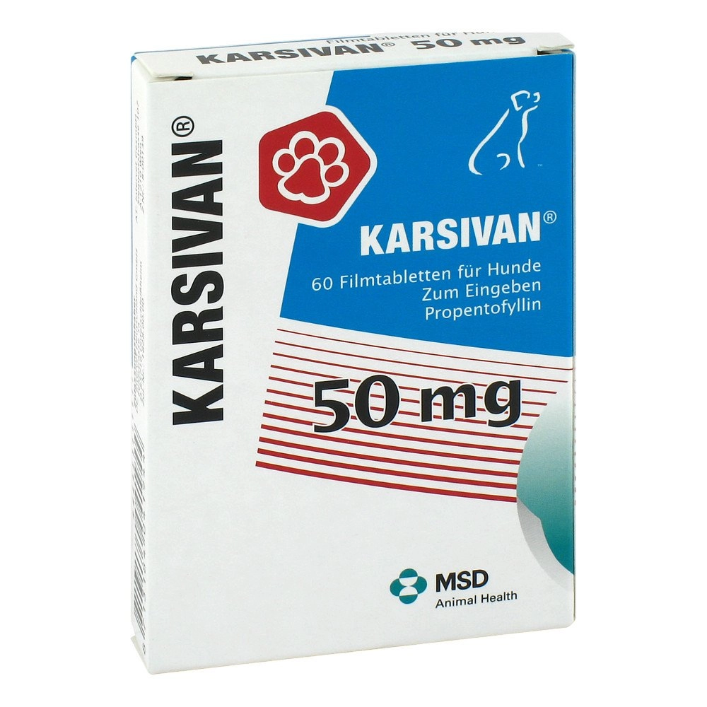 Karsivan 50 veterinär Filmtabletten