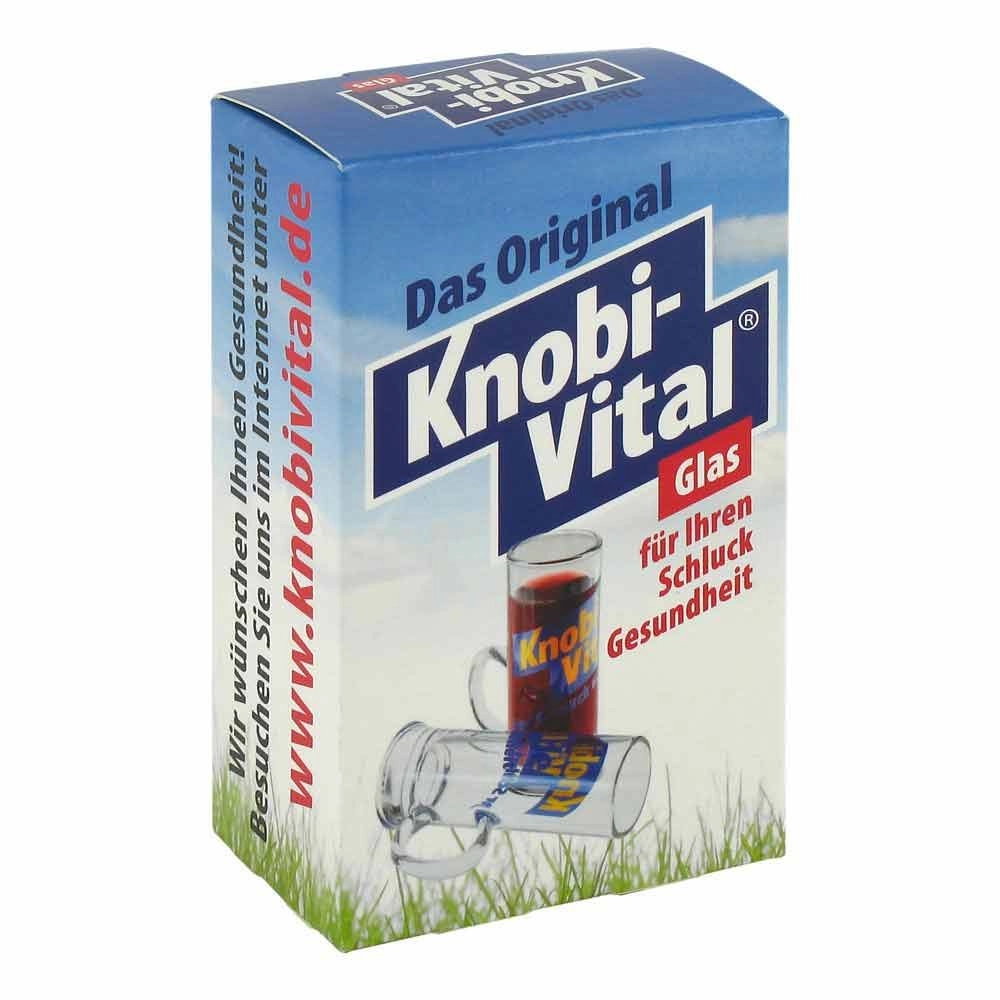 Knobivital Glas 5 cl Messbecher