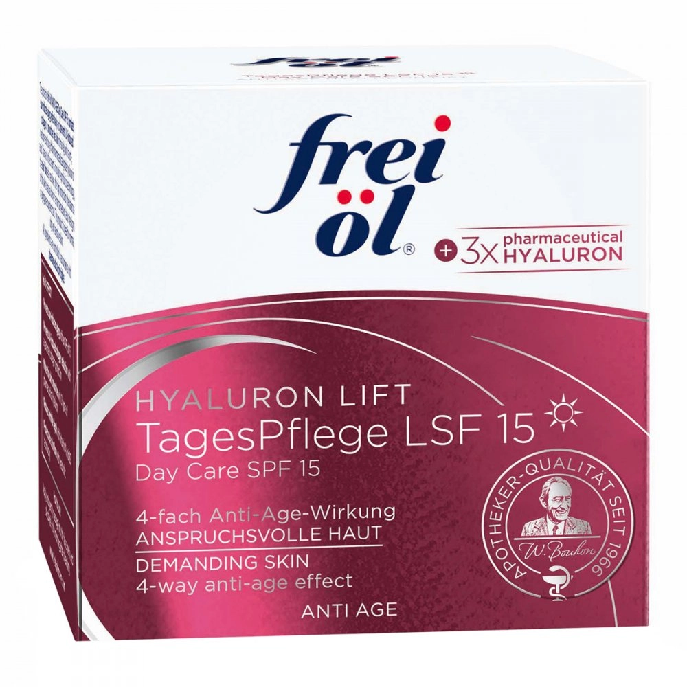 Frei öl Anti-age Hyaluron Lift Tagespflege Lsf 15