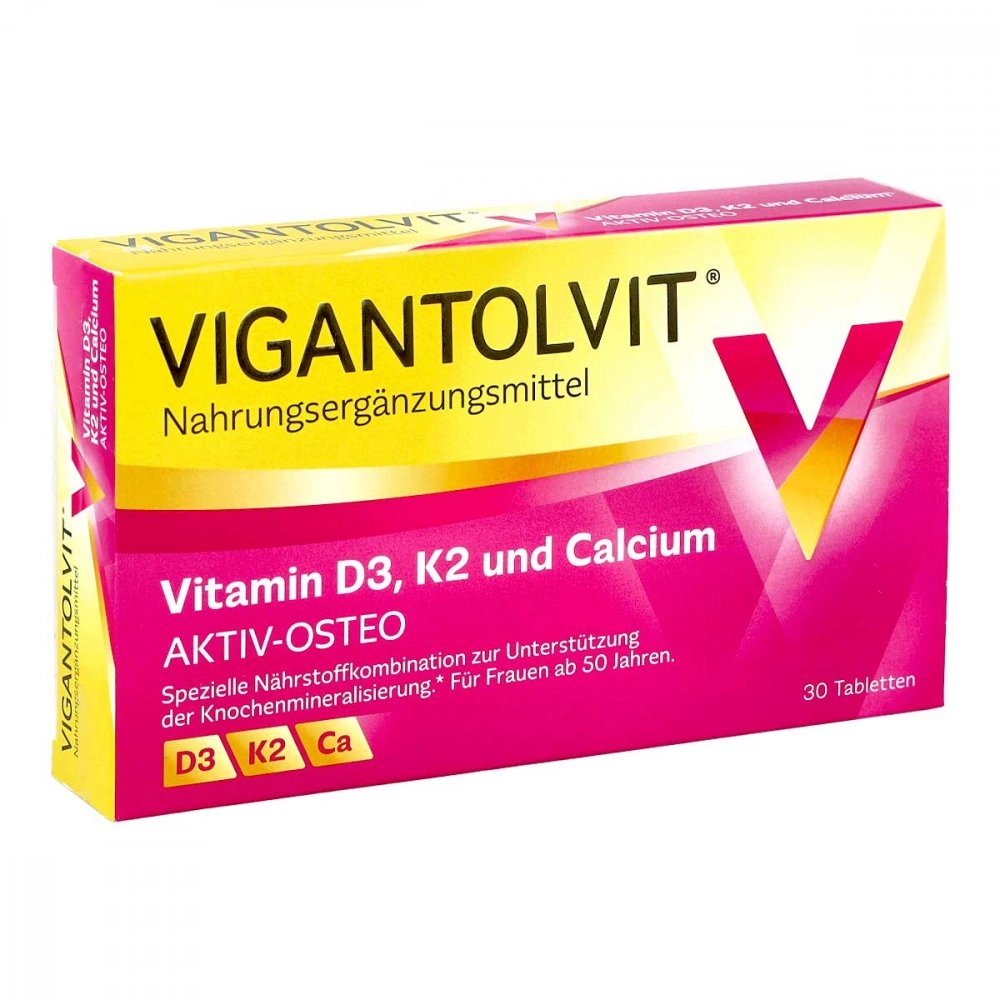 Vigantolvit Vitamin D3 K2 Calcium Filmtabletten