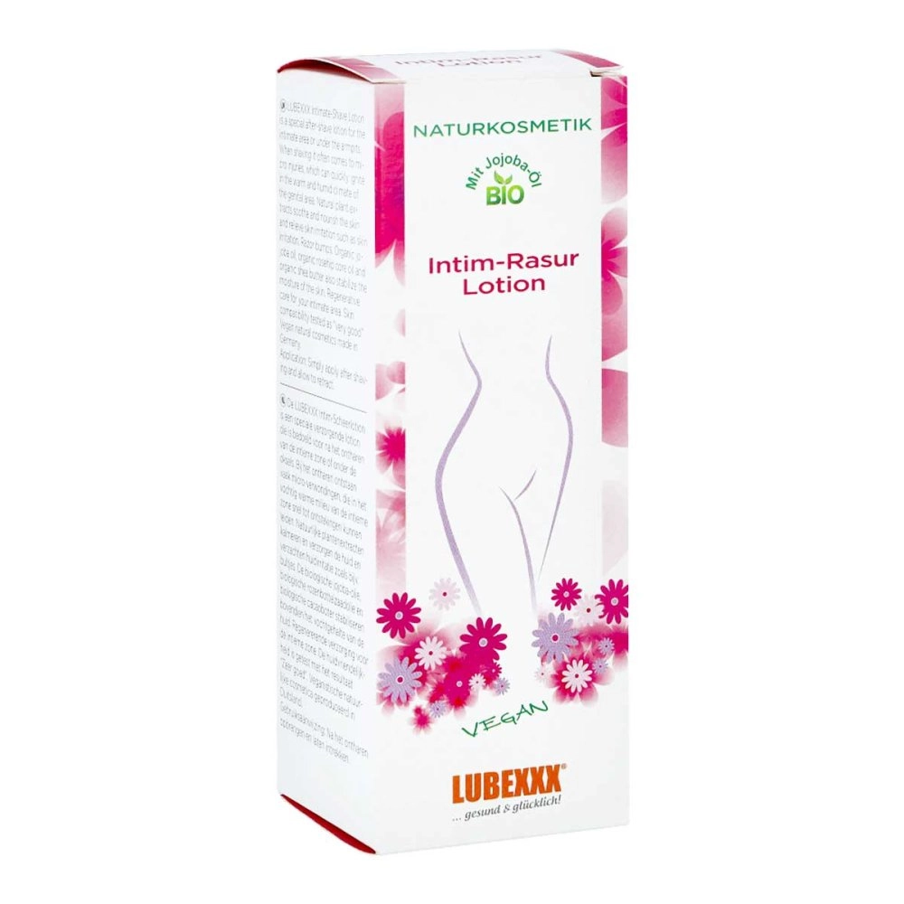 Lubexxx Intim-rasur Lotion pflegt nach Intimrasur