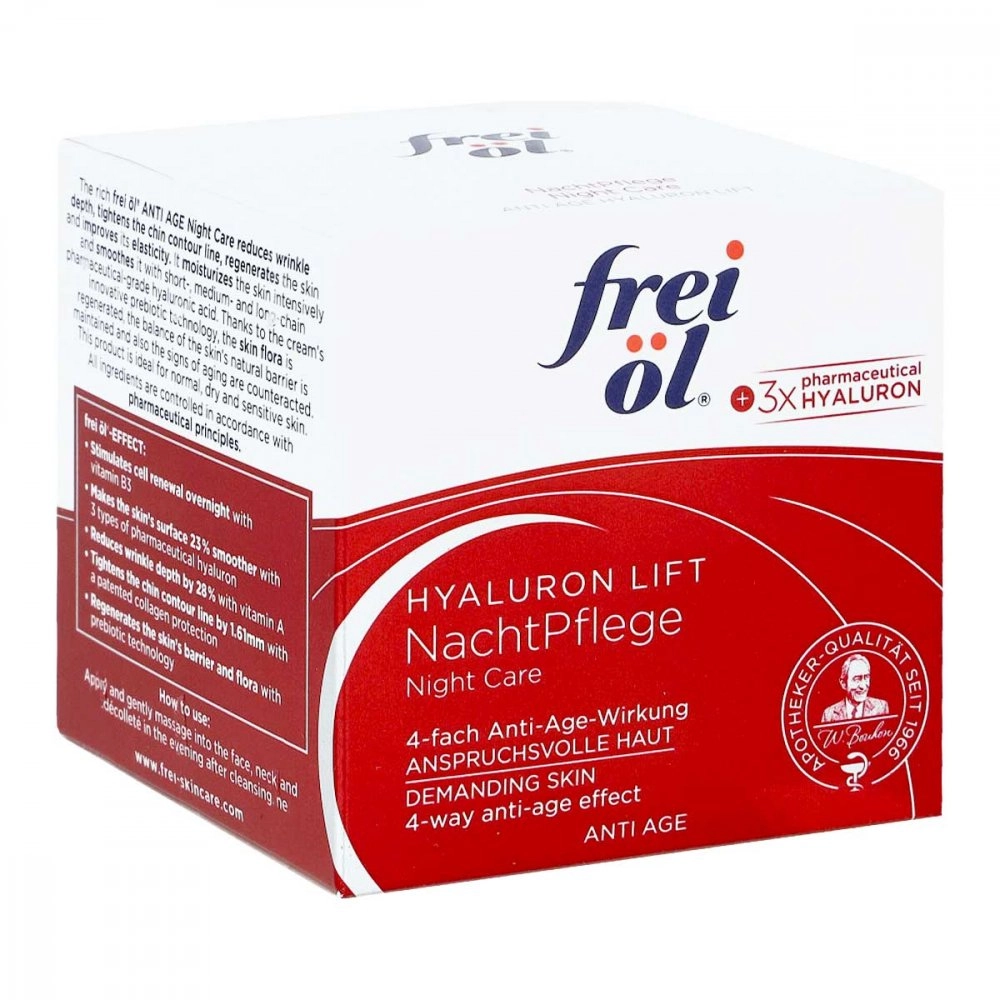 Frei öl Anti-age Hyaluron Lift Nachtpflege