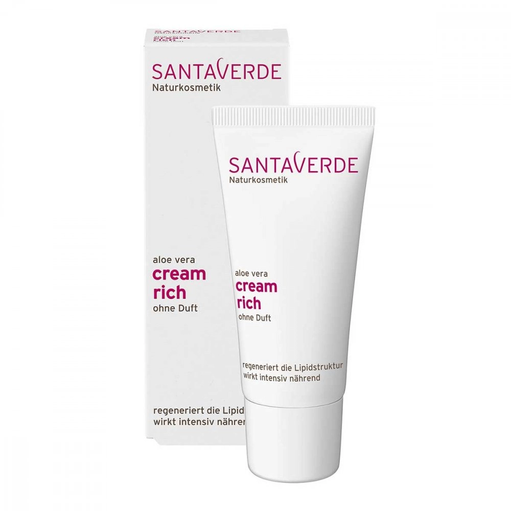 Santaverde Aloe Vera Creme rich ohne Duft