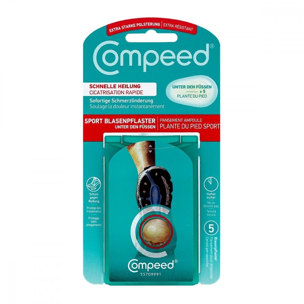 Compeed Blasenpflaster unter den Füssen