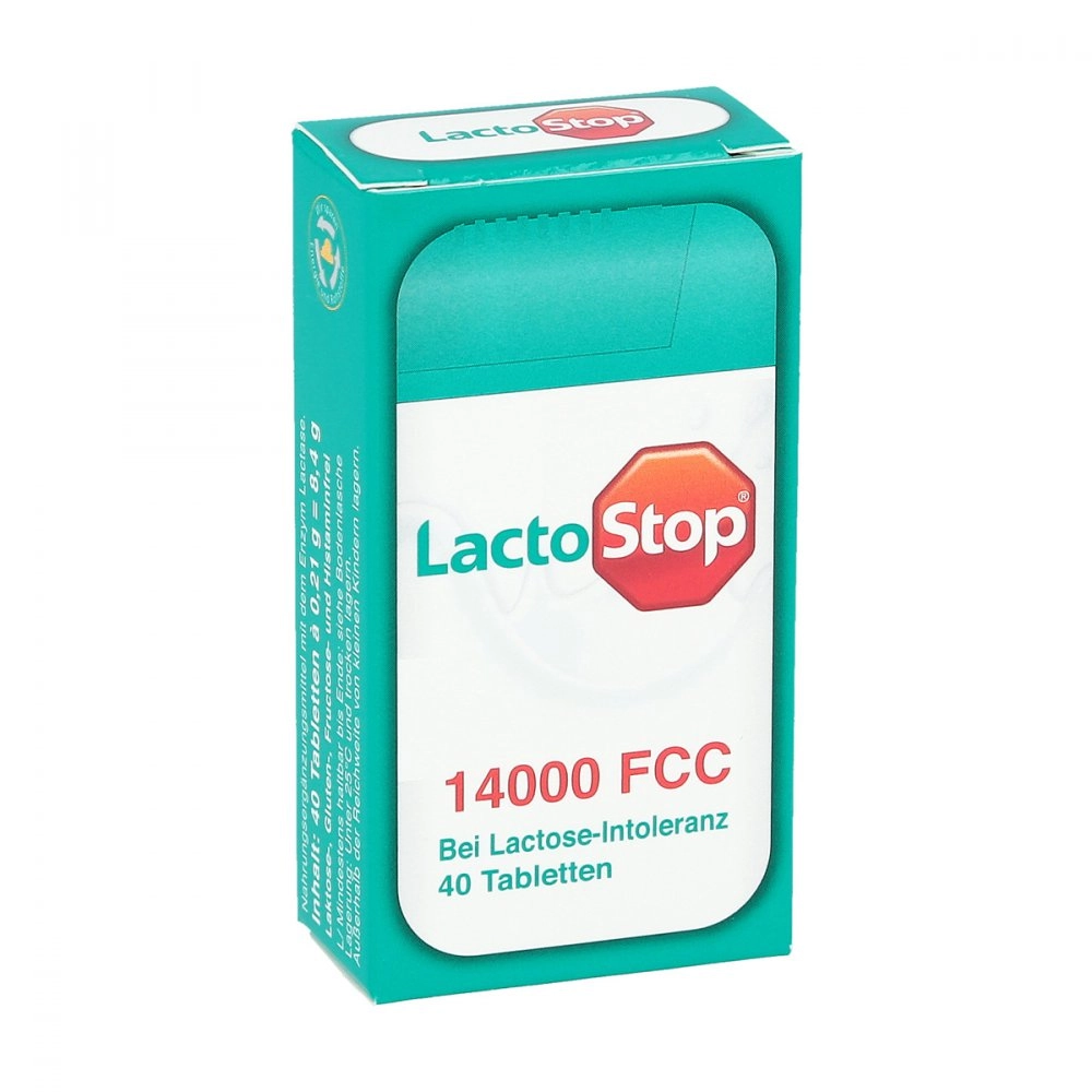 Lactostop 14.000 Fcc Tabletten im Spender