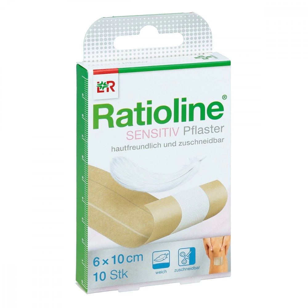 Ratioline sensitive Wundschnellverband 6cm x 1m