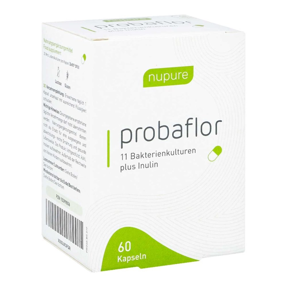 Nupure probaflor Probiotikum magensaftresistent Kapseln