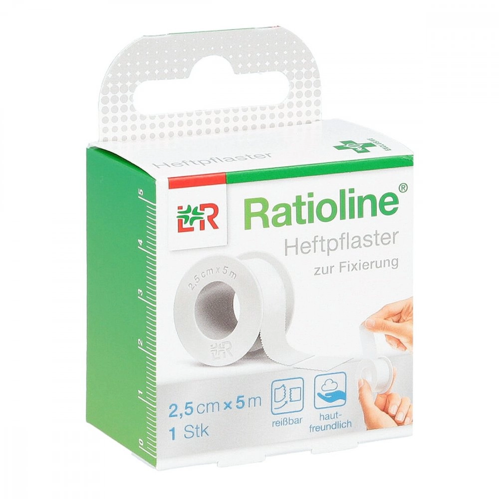 Ratioline acute Heftpflaster 2,5 cmx5 m