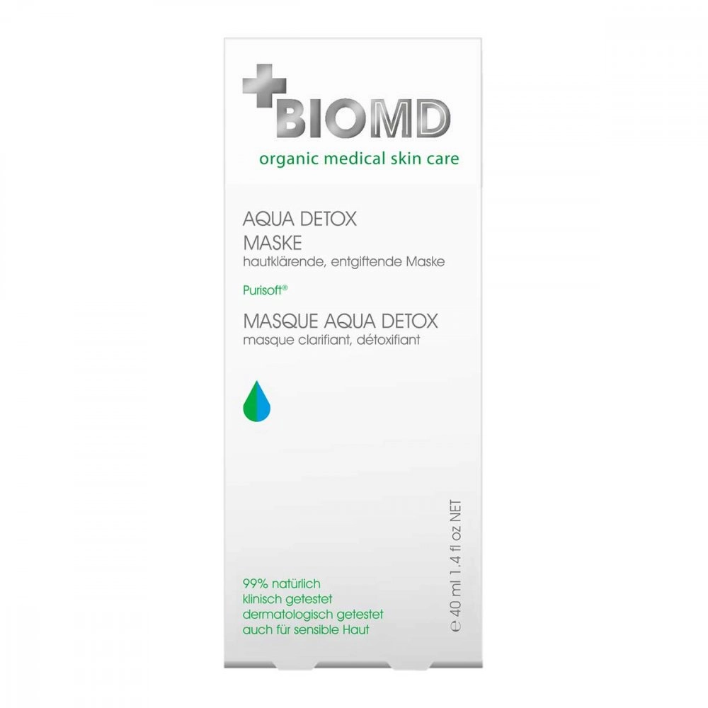 BIOMD Aqua Detox Gesichtsmaske