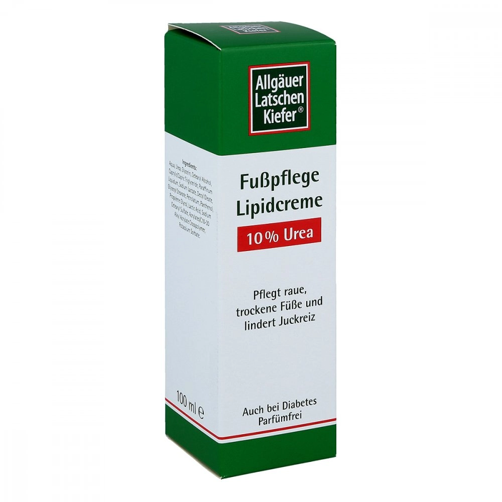 Allgäuer Latschenk. 10% Urea Fuss Lipidcreme