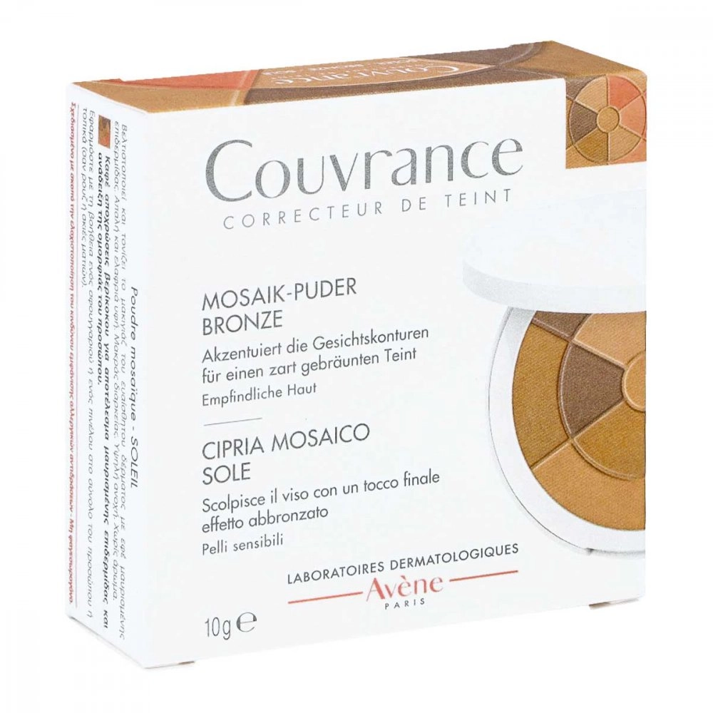 Avene Couvrance Mosaik-Puder Bronze M.Schwämmchen