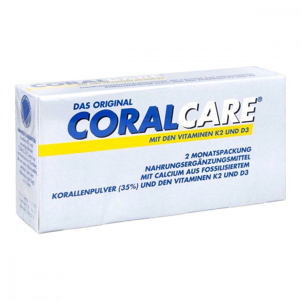 Coralcare mit Vitamin D3 und K2 2-Monatspackung