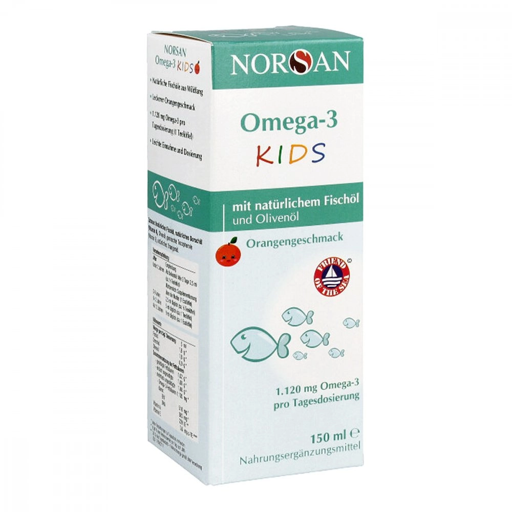 Omega 3 Kids Fischöl flüssig Norsan