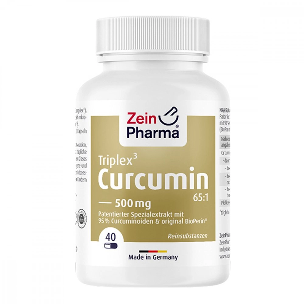 Curcumin-triplex3 500 mg/Kap.95% Curcumin+bioperin