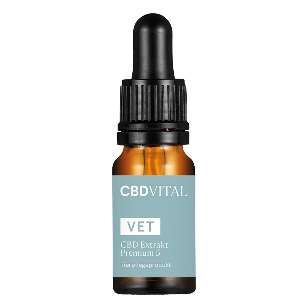 Vet Cbd Extrakt Premium 5% CBD VITAL Tropfen für Hunde und Katze