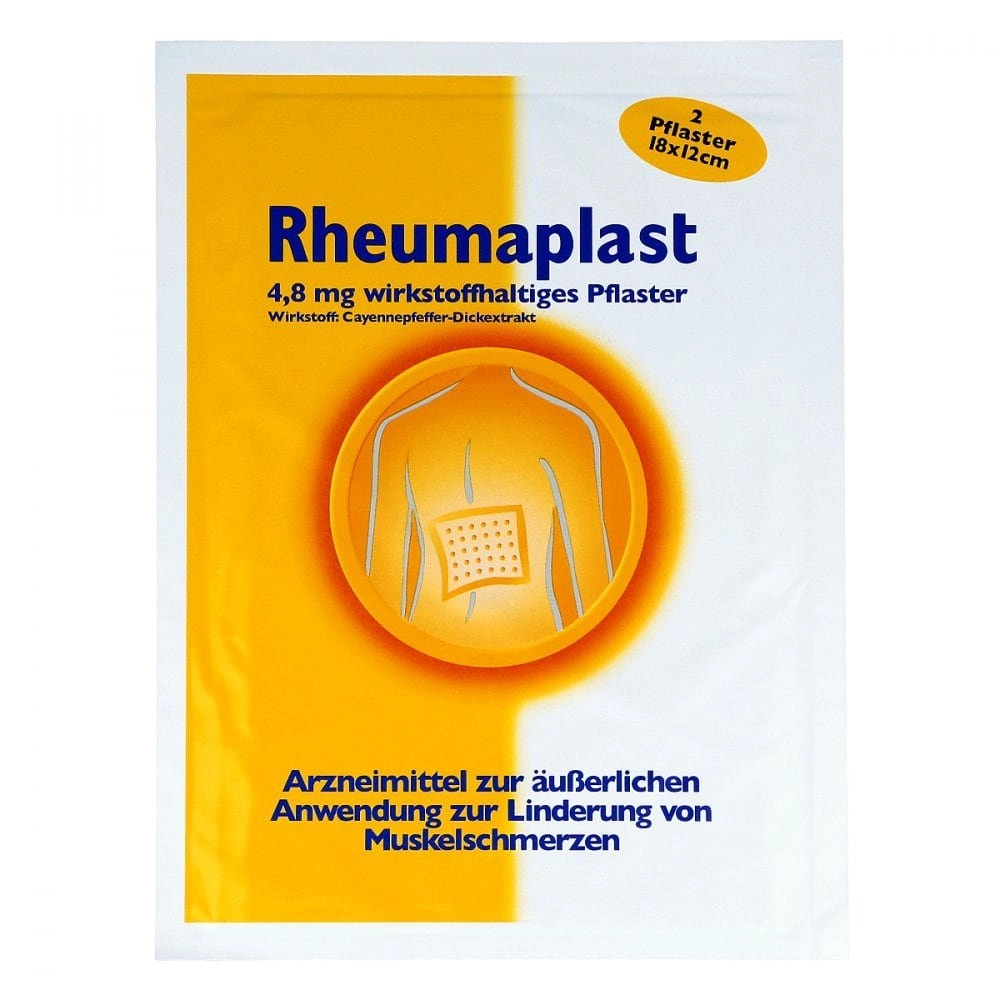 Rheumaplast 4,8mg Wirkstoffhaltiges Pflaster