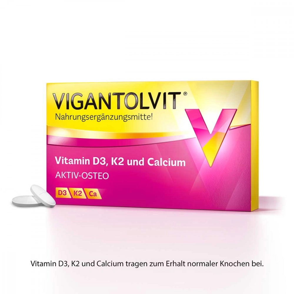 Vigantolvit Vitamin D3 K2 Calcium Filmtabletten