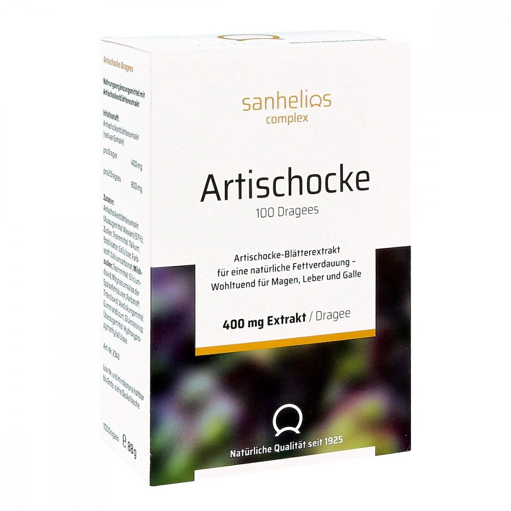 Sanhelios Artischocke Dragees