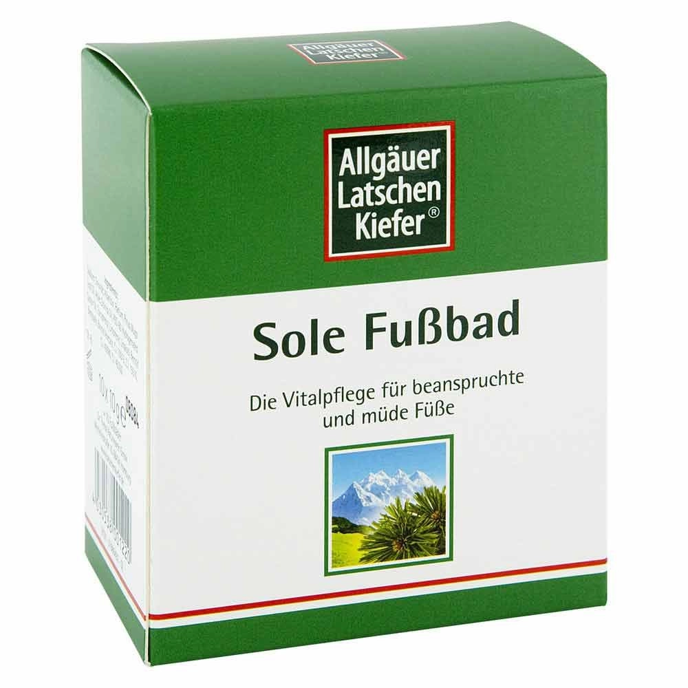 Allgäuer Latschenk. Sole Fussbad