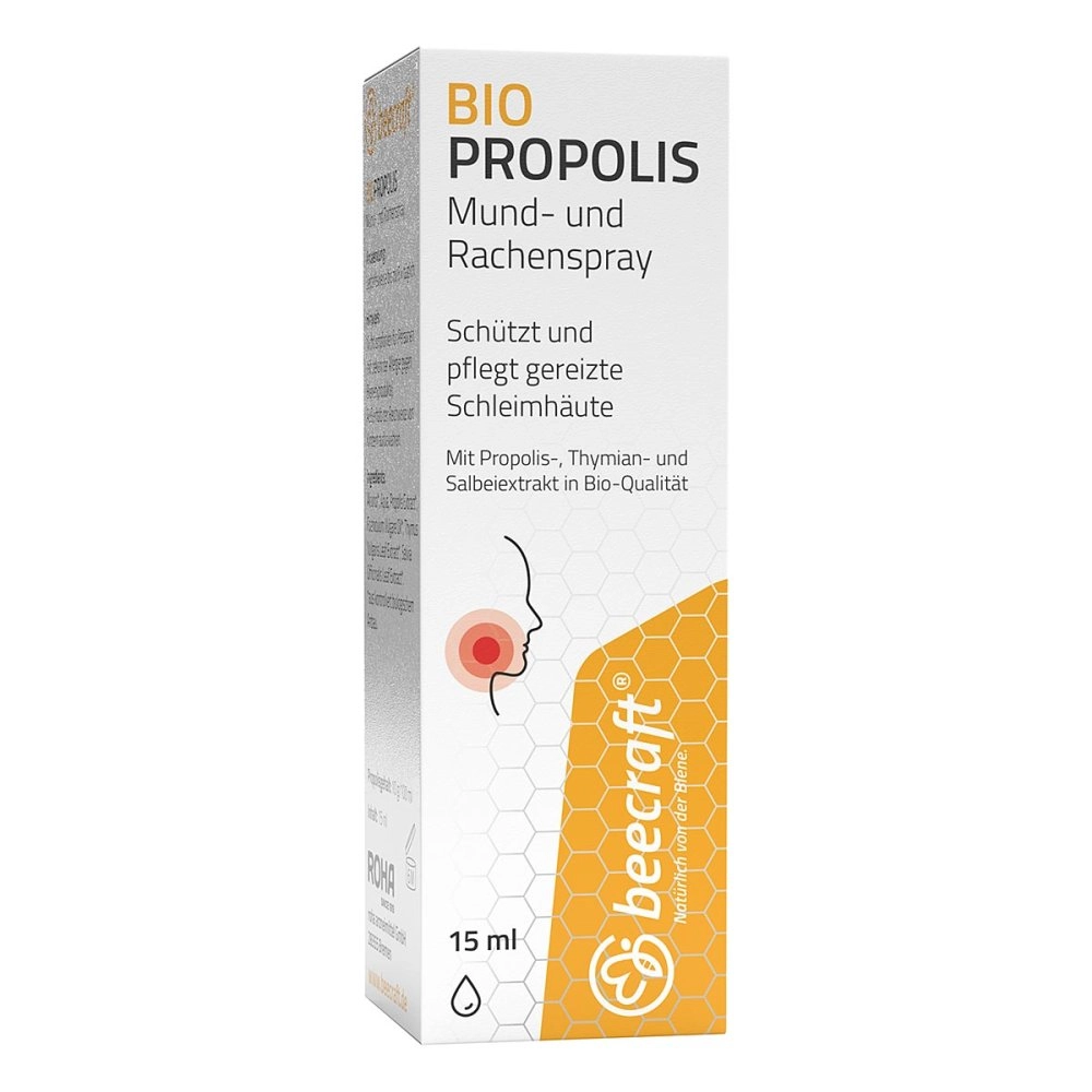 Beecraft Propolis BIO Mund- und Rachenspray