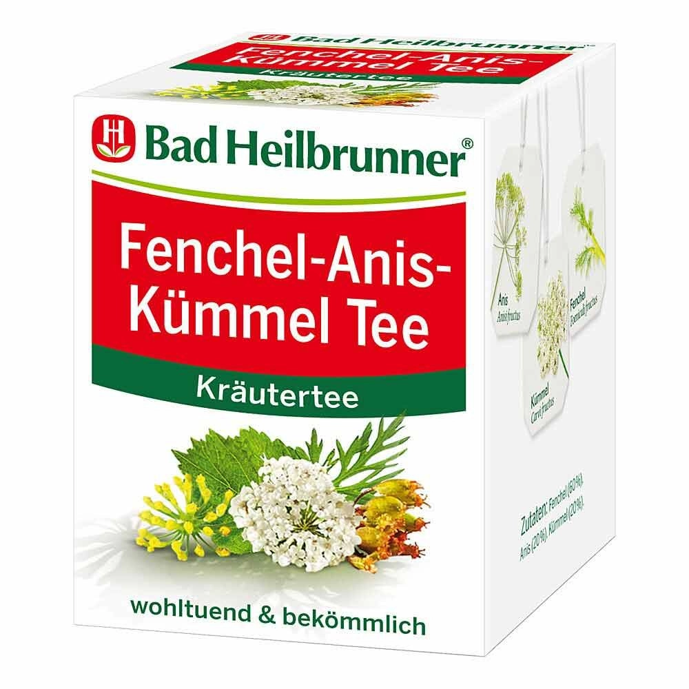 Bad Heilbrunner Tee Fenchel Anis Kümmel Filterbtl