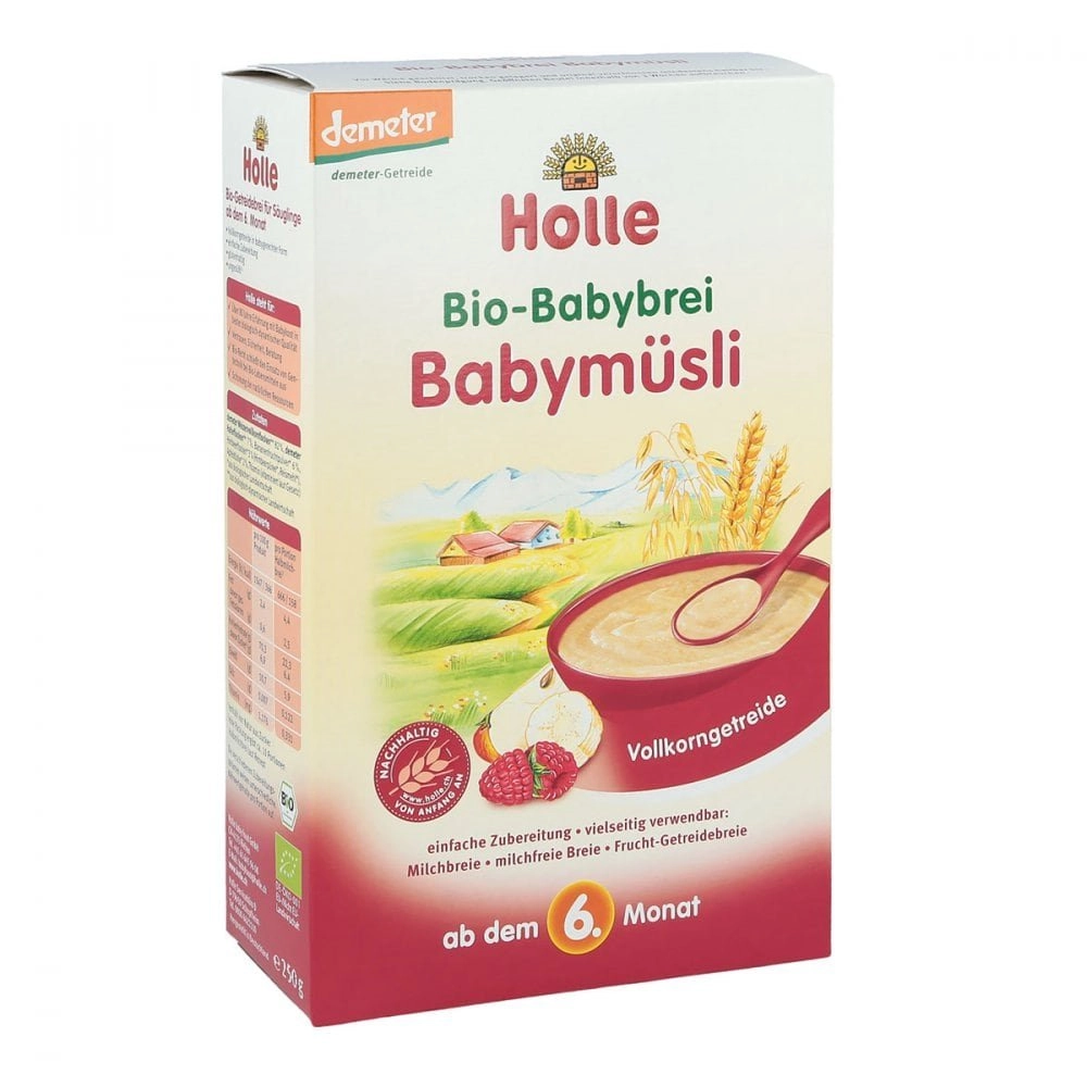 Holle Bio Babybrei Babymüsli