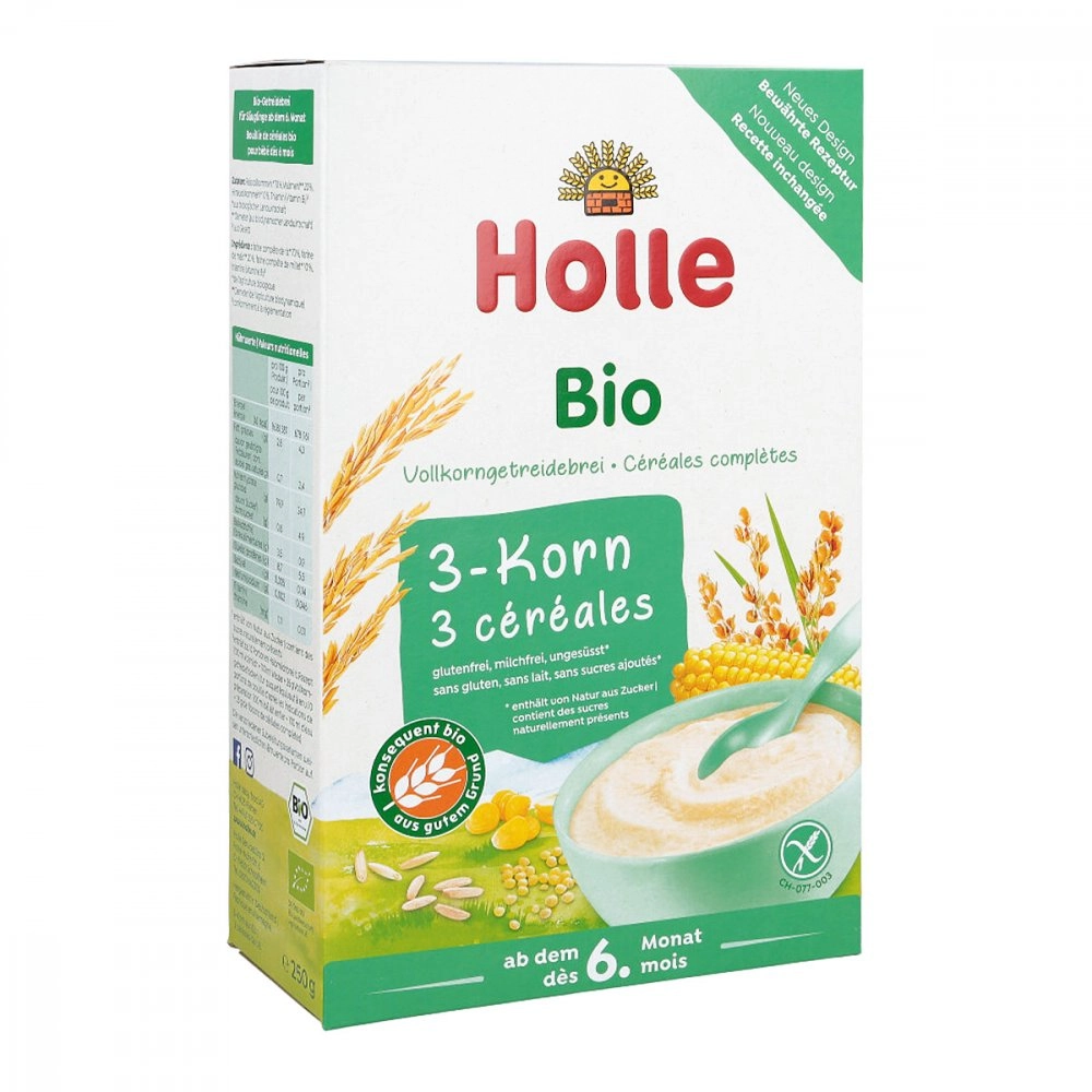 Holle Bio Babybrei 3 Korn