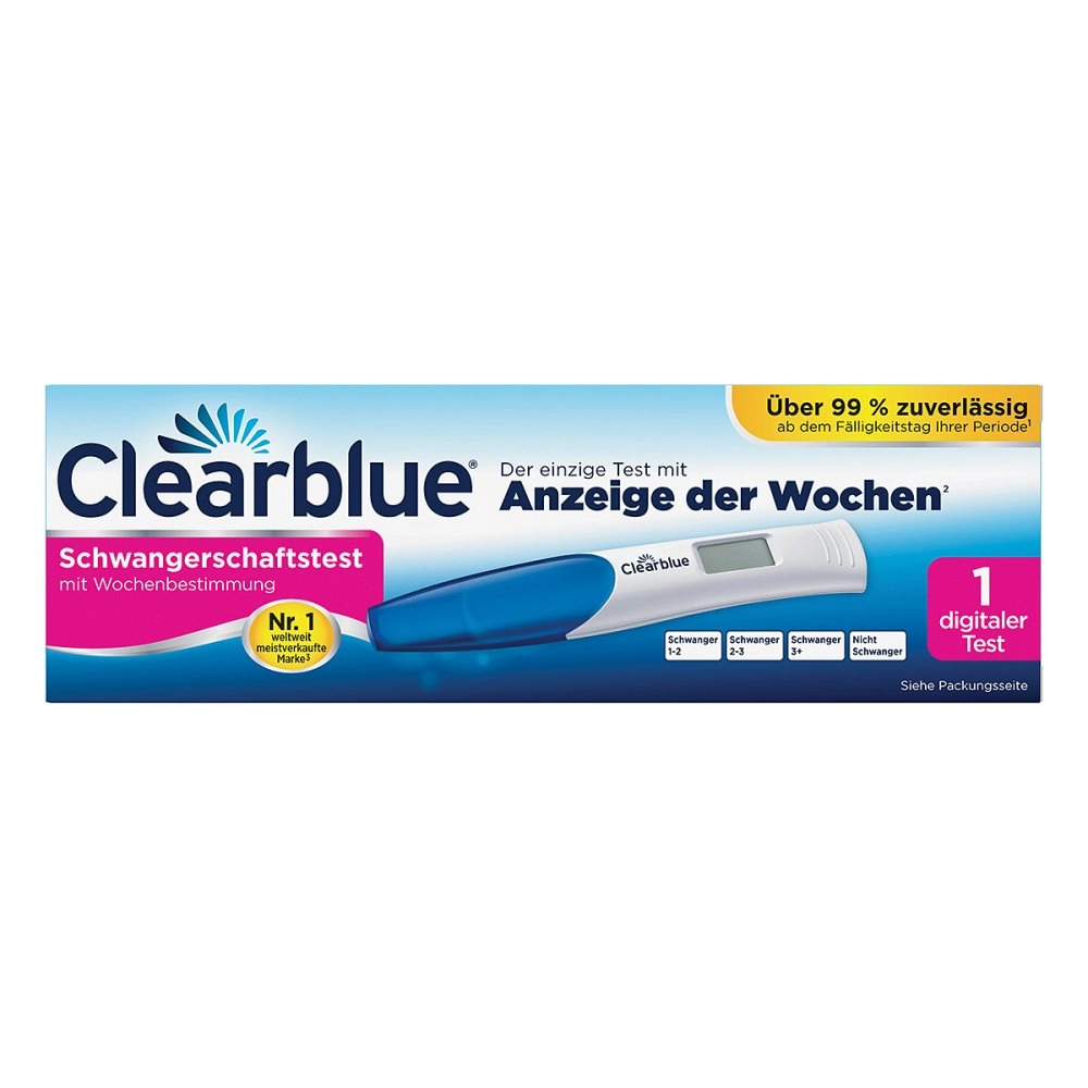 Clearblue Schwangerschaftstest mit Wochenbestimmung